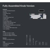 Keychron Q5 Max, Gaming-Tastatur schwarz/mehrfarbig, DE-Layout, Gateron Jupiter Brown, Hot-Swap, Aluminiumrahmen, RGB