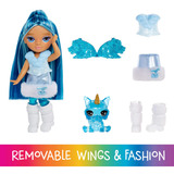 MGA Entertainment Rainbow High Littles Fantasy Fairies - Sapphire, Puppe 