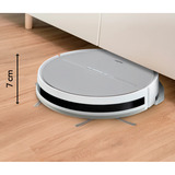 Medion MD18035 E35 SW , Saugroboter weiß/grau, Saugroboter mit Wischfunktion