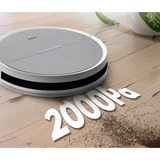 Medion MD18035 E35 SW , Saugroboter weiß/grau, Saugroboter mit Wischfunktion