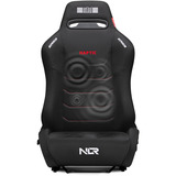 Next Level Racing ERS3 Elite Liegesitz, Rennschalensitz schwarz/weiß
