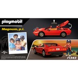 PLAYMOBIL 71343 Magnum, p.i. Ferrari 308 GTS Quattrovalve, Konstruktionsspielzeug 