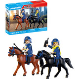 PLAYMOBIL 71877 City Action Polizeireiterstaffel, Konstruktionsspielzeug 