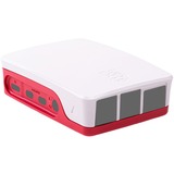 Raspberry Pi Foundation Gehäuse für Raspberry Pi 4 B weiß/rot, für Raspberry Pi 4 B