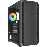 Sharkoon AK2 RGB , Tower-Gehäuse schwarz, Tempered Glass