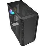 Sharkoon AK2 RGB , Tower-Gehäuse schwarz, Tempered Glass