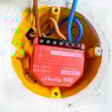 Shelly 1PM Gen3, Relais rot, 4er Pack