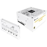 Thermaltake Dockpower FI 750W Snow, PC-Netzteil weiß, 1x 12-Pin High Power GPU, 4x PCIe, Kabelmanagement, 750 Watt