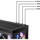 Thermaltake FTW Elite, Gaming-PC schwarz, Windows 11 Home 64-Bit