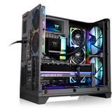 Thermaltake View 390 Air, Tower-Gehäuse schwarz, Tempered Glass