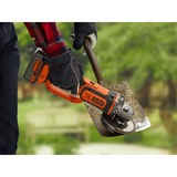 BLACK+DECKER Akku-Winkelschleifer BCG720M1, 18Volt schwarz/orange, Li-Ionen Akku 4Ah