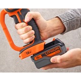 BLACK+DECKER Akku-Winkelschleifer BCG720M1, 18Volt schwarz/orange, Li-Ionen Akku 4Ah