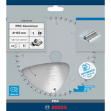 Bosch PRO Aluminium cordless Kreissägeblatt, Ø 165mm, 54Z Bohrung 20mm, für Akku-Handkreissägen
