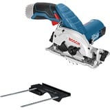 Bosch Professional Akku-Handkreissäge GKS 12V-Li, 12Volt blau/schwarz, ohne Akku und Ladegerät, in L-BOXX