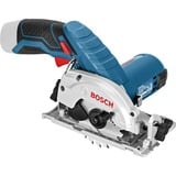 Bosch Professional Akku-Handkreissäge GKS 12V-Li, 12Volt blau/schwarz, ohne Akku und Ladegerät, in L-BOXX