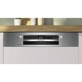 Bosch SMI4ECS28E Serie 4, Spülmaschine edelstahl (gebürstet), 60 cm, Home Connect