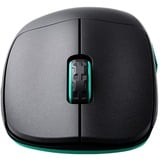 CHERRY XTRFY M64 Wireless, Gaming-Maus schwarz/türkis
