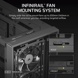 Corsair FRAME 4000D RS , Tower-Gehäuse schwarz, Tempered Glass