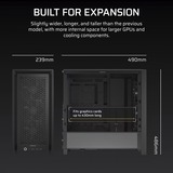 Corsair FRAME 4000D RS , Tower-Gehäuse schwarz, Tempered Glass