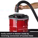 EINHELL TC-AV 2032 DW, Aschesauger rot/schwarz