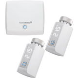 Homematic IP Smart Home Access Point (HMIP-HAP) + 2x Heizkörperthermostat EVO (HmIP-eTRV-E), Set 