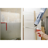 KWB PU-Bauschaumpistole , Sprühpistole silber/rot