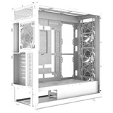 Thermaltake AX500 , Big-Tower-Gehäuse weiß, Tempered Glass