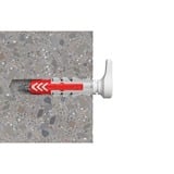 fischer EasyHook Angle DuoPower 6x30, Dübel weiß, 25 Stück, mit EasyHook Winkelhaken