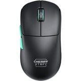 CHERRY XTRFY M68 Wireless, Gaming-Maus schwarz/türkis