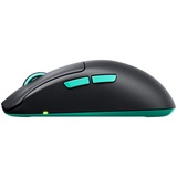CHERRY XTRFY M68 Wireless, Gaming-Maus schwarz/türkis
