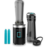 Cecotec Standmixer Power Titanium 350 EasyGo schwarz, 350 Watt, 2x 600ml Becher mit Tragegriff