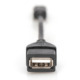 Digitus USB Adapter / Konverter, OTG Typ mini B - A 