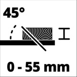 Einhell Tischkreissäge TE-TS 315 UD rot/schwarz, 2.400 Watt, Drehstrom