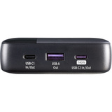 Intenso Powerbank HE25000 grau/schwarz, 25.000 mAh, PD 3.1, Quick Charge 3.0