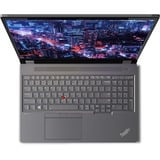 Lenovo ThinkPad P16 G2 (21FA004RGE), Notebook grau/schwarz, Intel® Core™ i7-14700HX, NVIDIA RTX 1000, 32 GB DDR5, 1 TB (1 TB SSD), Windows 11 Pro 64-Bit