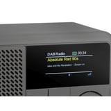 Medion Life S66822 tragbares DAB+ Radio  grau, UKW-Radio, Integrierter Akku
