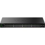 Netgear Smart Managed Essentials Switch (GS348TPv2) schwarz, 380W PoE Budget