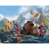 PLAYMOBIL 72117 Knights Steinkatapult Drachenritter, Konstruktionsspielzeug 