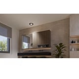 Philips Hue Hue White & Color Ambiance Slim Einbauleuchte 90 mm, LED-Leuchte schwarz