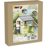 Smoby Life Spielhaus Pretty mit Küche, Gartenspielgerät 
