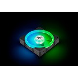 Thermaltake SWAFAN EX14 ARGB Sync PC Cooling Fan TT Premium Edition, Gehäuselüfter schwarz, 3er Pack, 140 mm