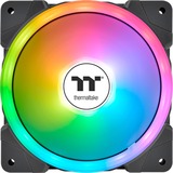 Thermaltake SWAFAN EX14 ARGB Sync PC Cooling Fan TT Premium Edition, Gehäuselüfter schwarz, 3er Pack, 140 mm