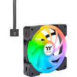 Thermaltake SWAFAN EX14 ARGB Sync PC Cooling Fan TT Premium Edition, Gehäuselüfter schwarz, 3er Pack, 140 mm