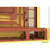Thermaltake View 600 TG BuThermaltakeer Caramel, Big-Tower-Gehäuse gelb, Tempered Glass