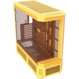 Thermaltake View 600 TG BuThermaltakeer Caramel, Big-Tower-Gehäuse gelb, Tempered Glass