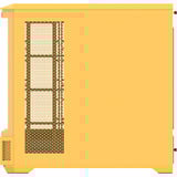 Thermaltake View 600 TG Butter Caramel, Big-Tower-Gehäuse gelb, Tempered Glass