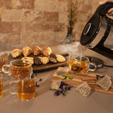 Cecotec Thermosense 330 Glassy, Wasserkocher schwarz, 2.200 Watt, 1,7 Liter