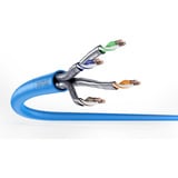 Digitus Professional Cat.6a U/FTP Verlegekabel simplex, Dca blau, 1.000 Meter Trommel