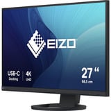 EIZO EV2740S FlexScan, LED-Monitor 68.5 cm (27 Zoll), schwarz, UltraHD/4K. IPS, USB-C, HDMI, DP, USB-Hub