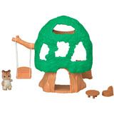 EPOCH Traumwiesen Sylvanian Families - Baby Abenteuer Baumhaus, Konstruktionsspielzeug 